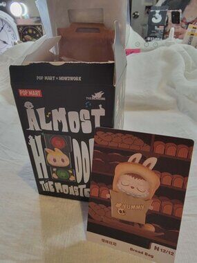 Authentic Pop Mart Labubu. The Monsters Almost Hidden Series. Bread Bag